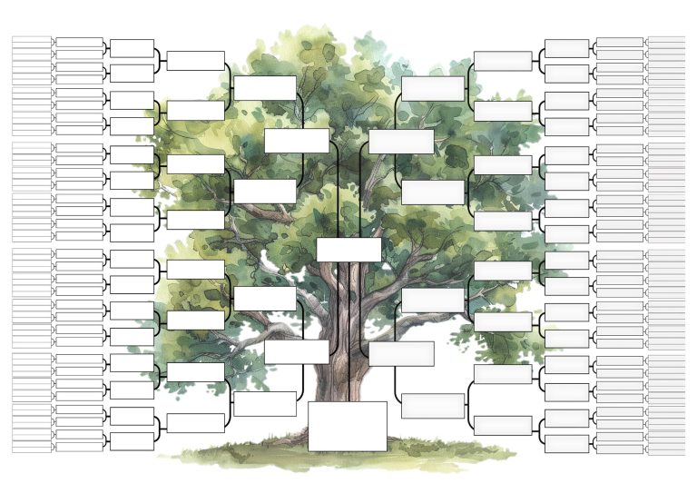 How to use the family tree charts